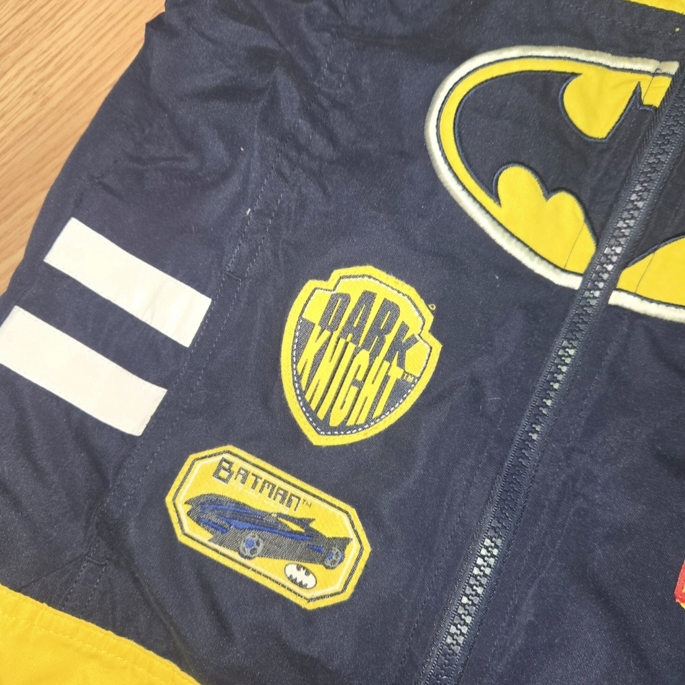 vintage Y2K DC Comics boys' Batman The Dark Knight tracksuit jacket - Picture 2 of 6